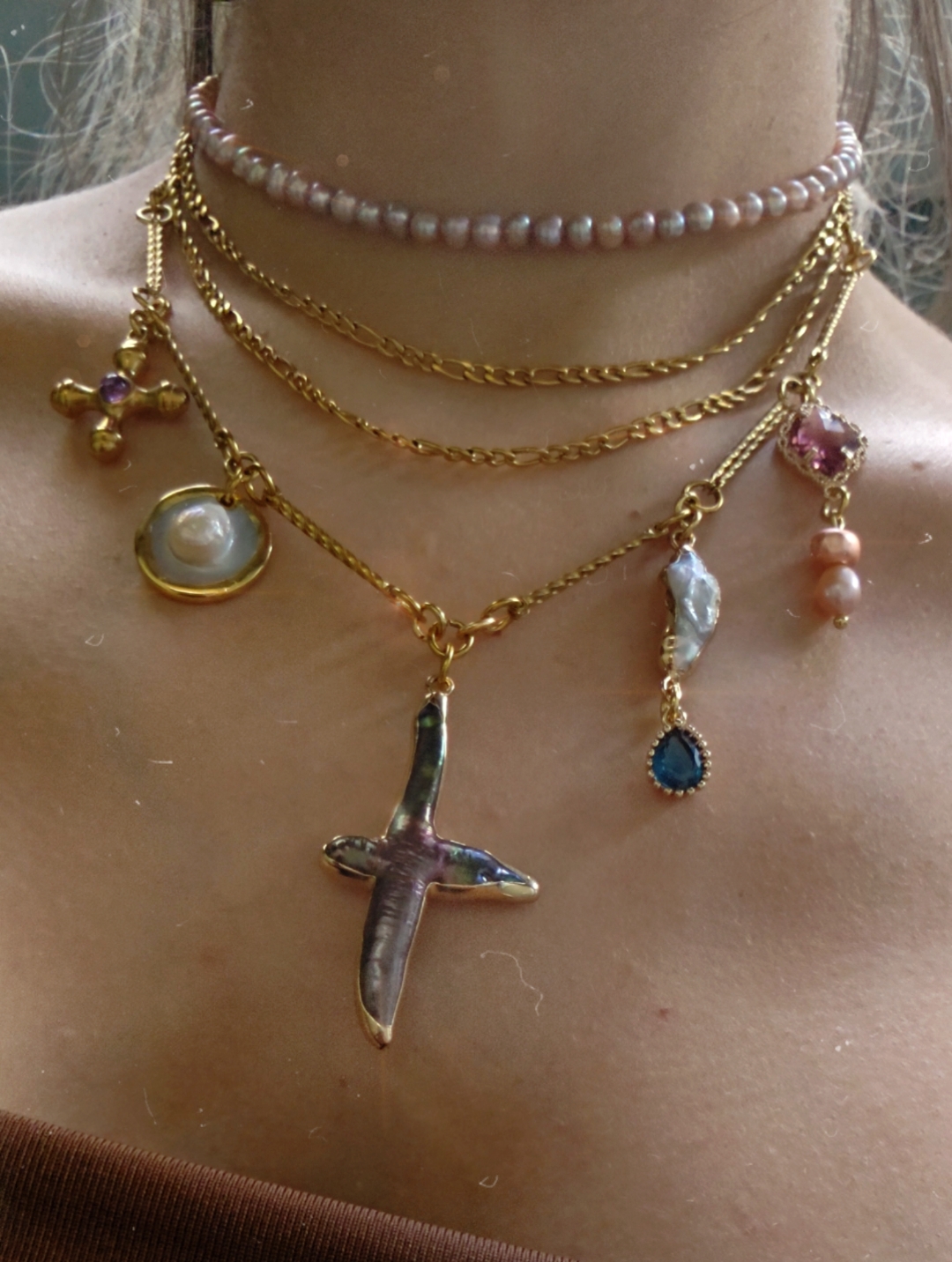 Ruby Autumn (necklace) - LIANA